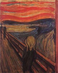 "Крик" Эдварда Мунка (Edvard Munch).